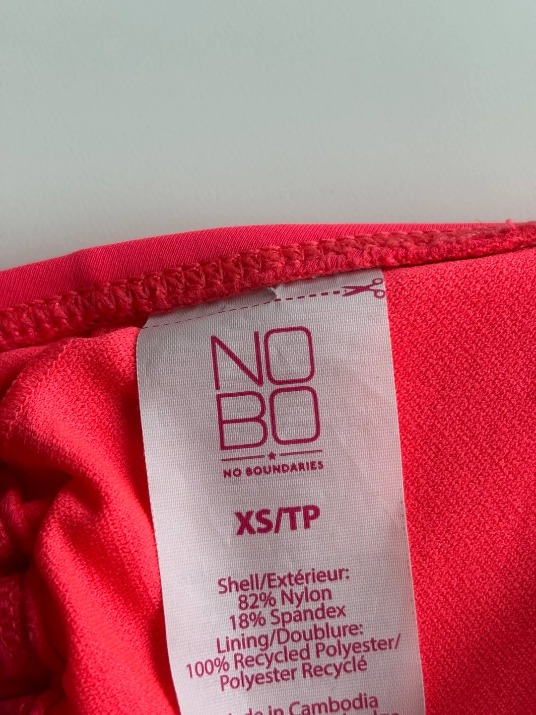 Neon Pink NoBo Bikini Set - XS/TP image indicator(2)