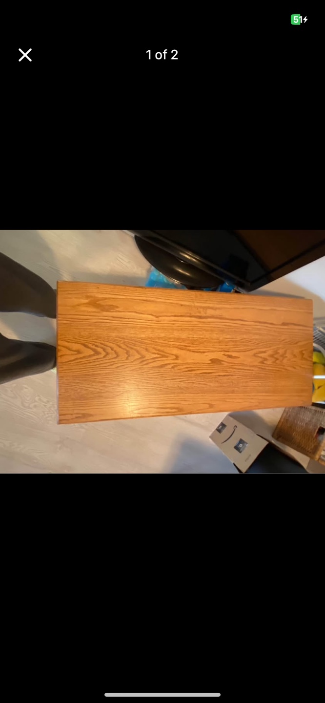 Wooden Coffee Table - photo 2