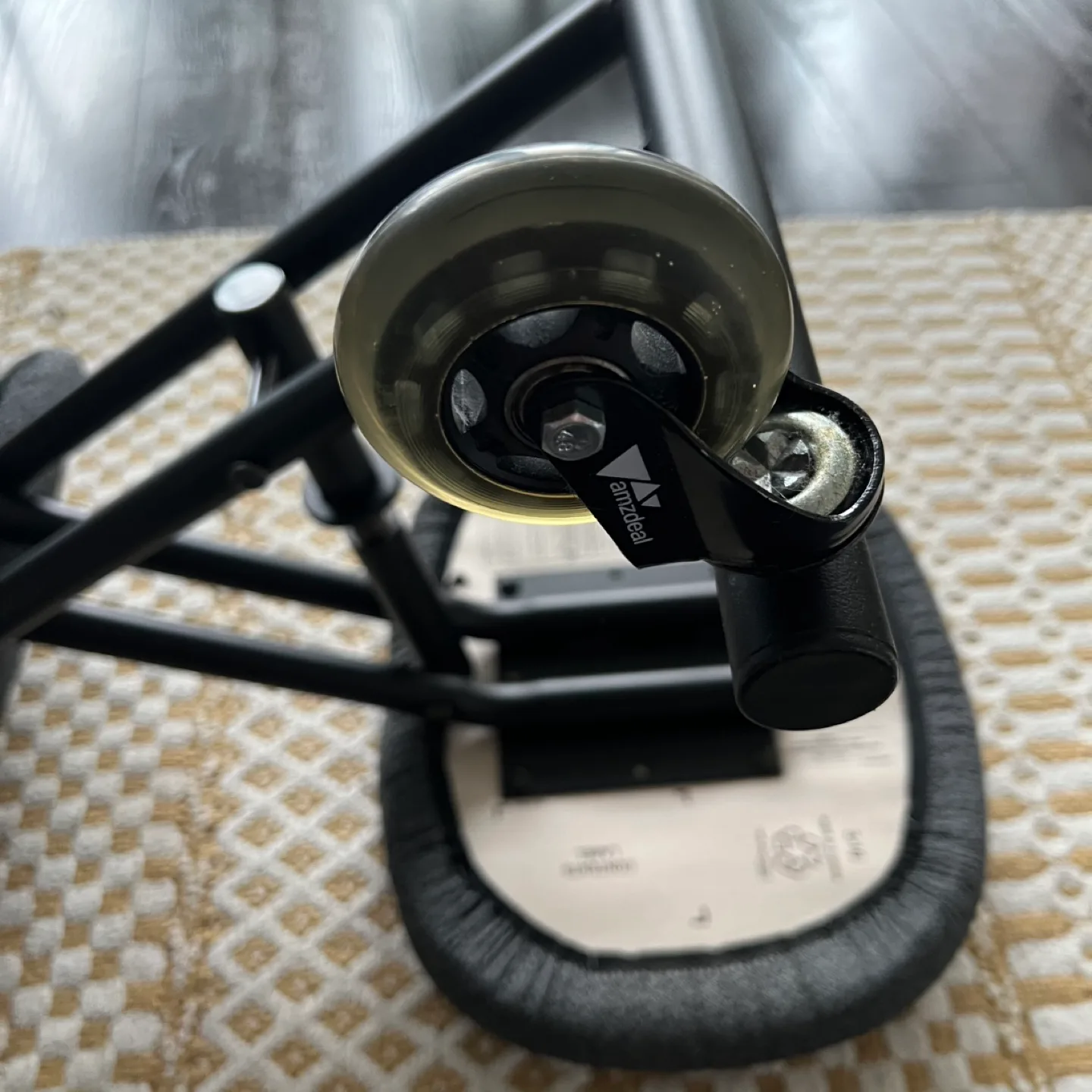 Adjustable Kneeling Chair with Skater Wheels #freecycle image indicator(4)