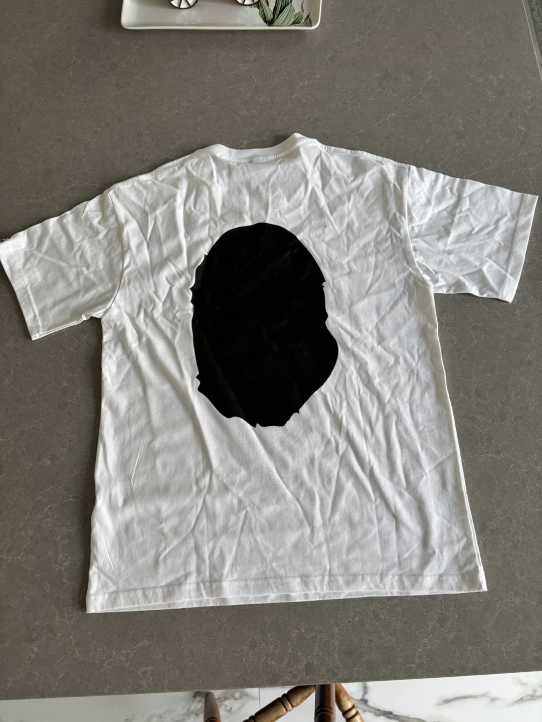 BAPE Men's Size M White T-Shirt - photo 2