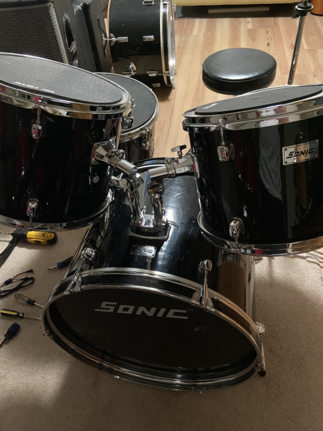Great practice drum kit