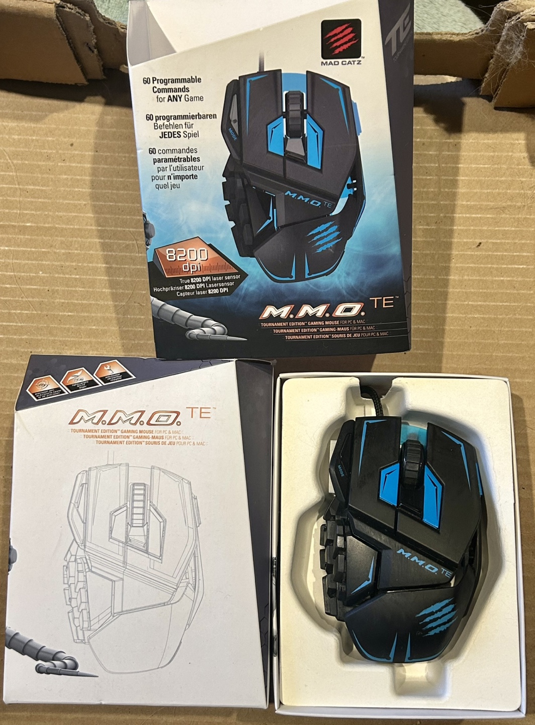 Mad Catz R.A.T. TE Gaming Mouse - New