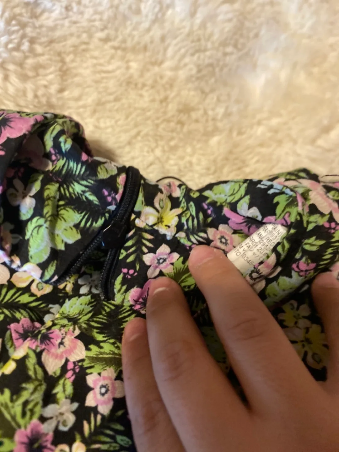 Zara floral mini skirt size XS image indicator(2)