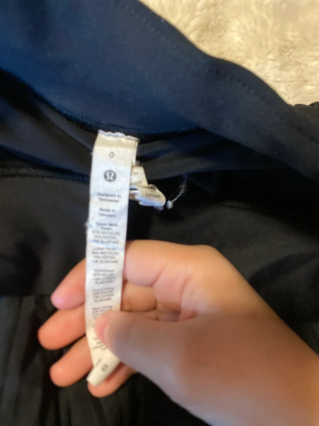 Lululemon Black Pleated Skirt Size 0 image indicator(3)