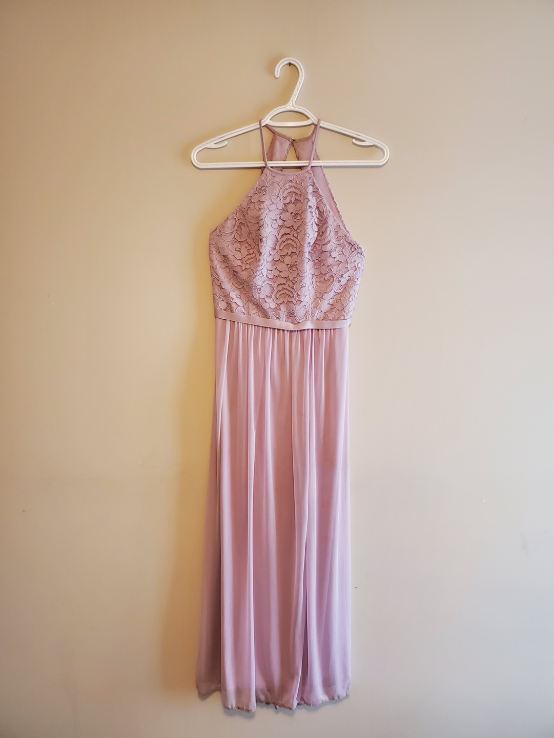 Lavender David's Bridal Bridesmaid Dress