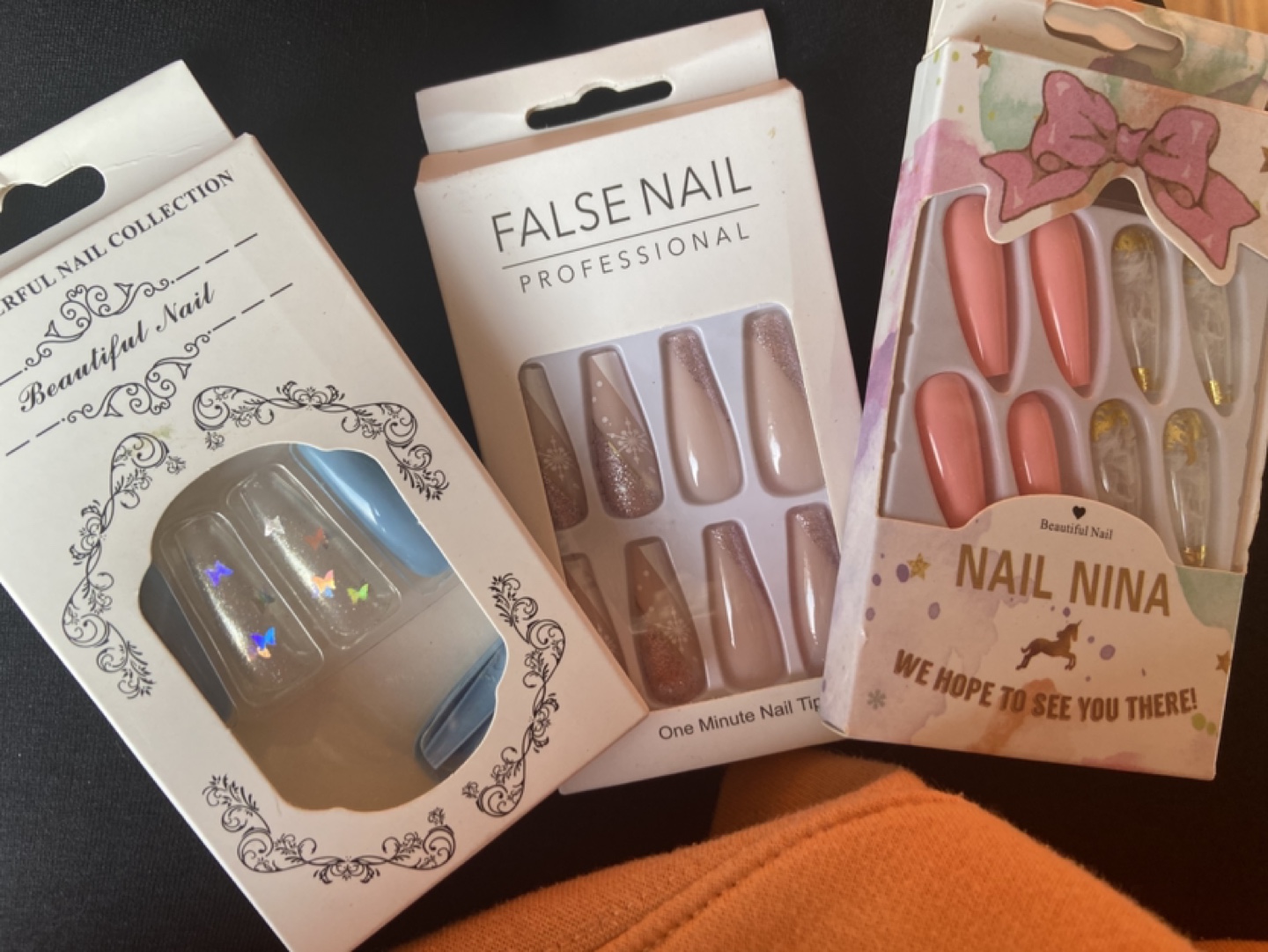 Bulk lot of press-on nails