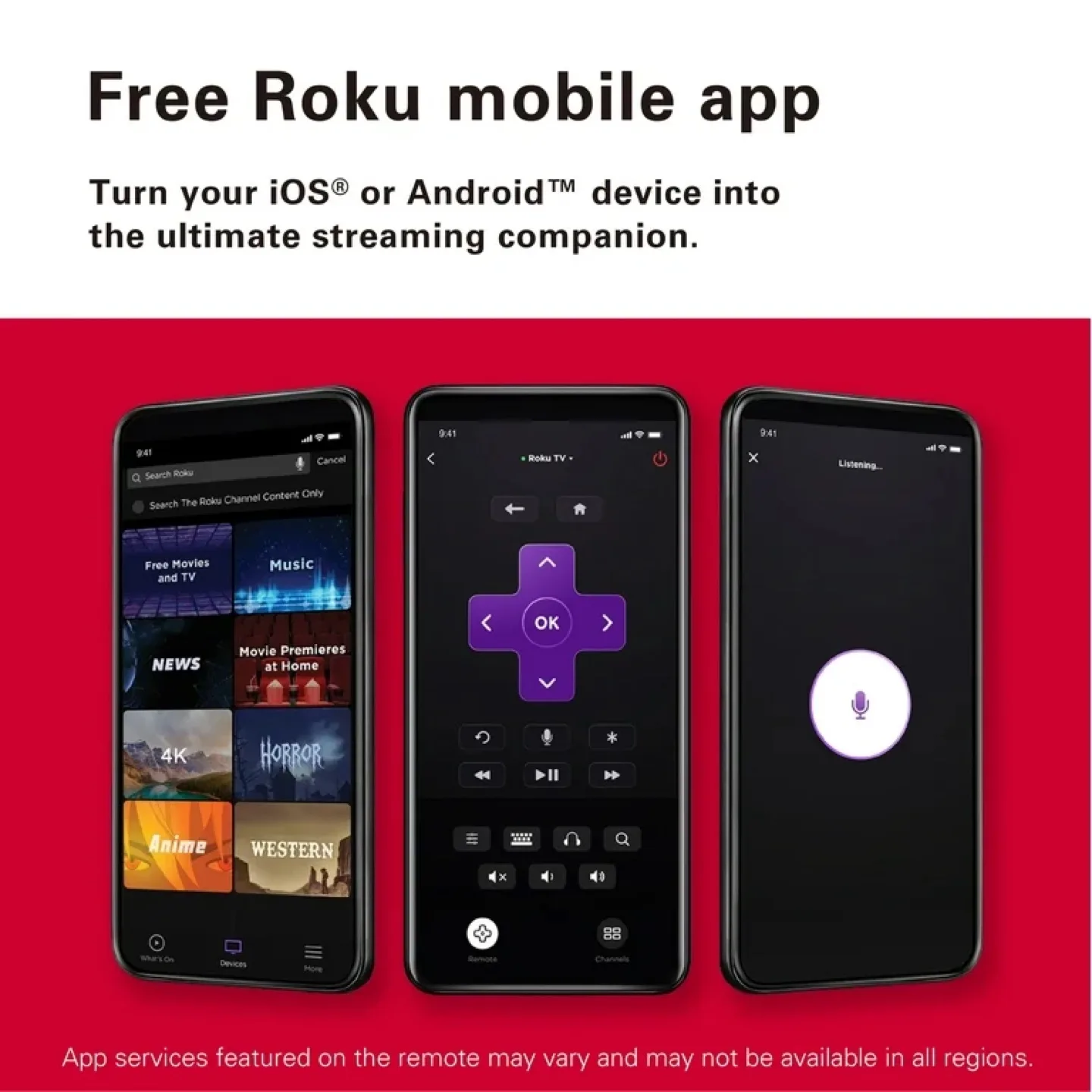 Sanyo 32”  Roku TV - Smart TV with Streaming Apps image indicator(5)