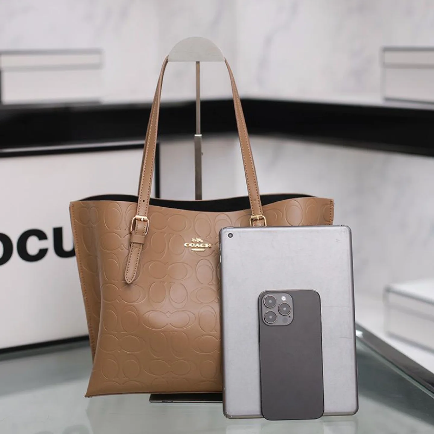 Coach Tote Bag - Signature Canvas image indicator(3)