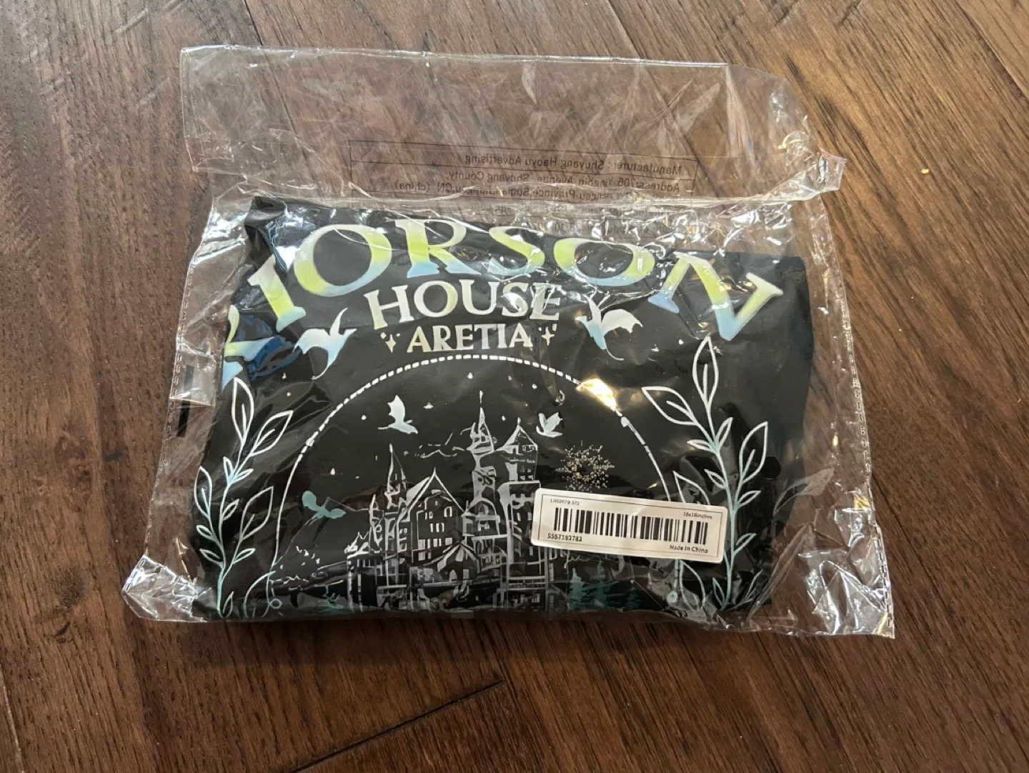 Brand New Black Riorson House Aretia Graphic T-shirt (S) image indicator(4)