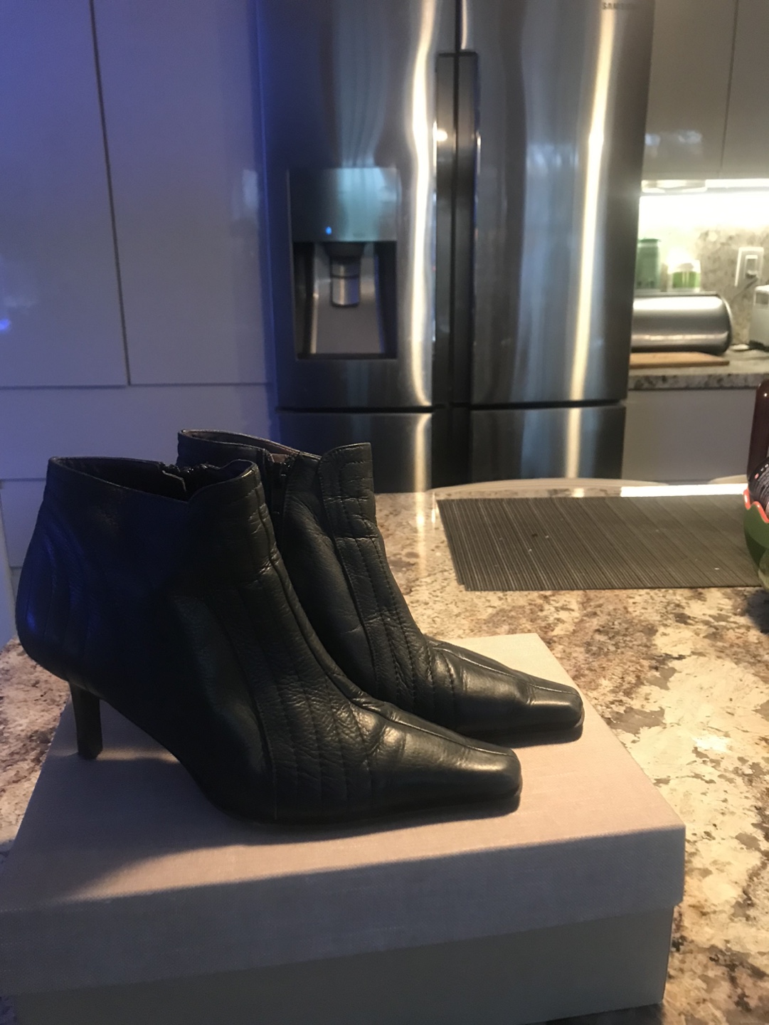 Women's Italian Leather Ankle Boots