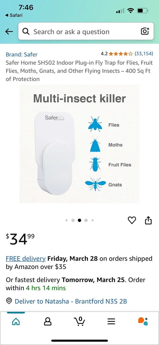 Indoor Plug-in Fly Trap image indicator(4)