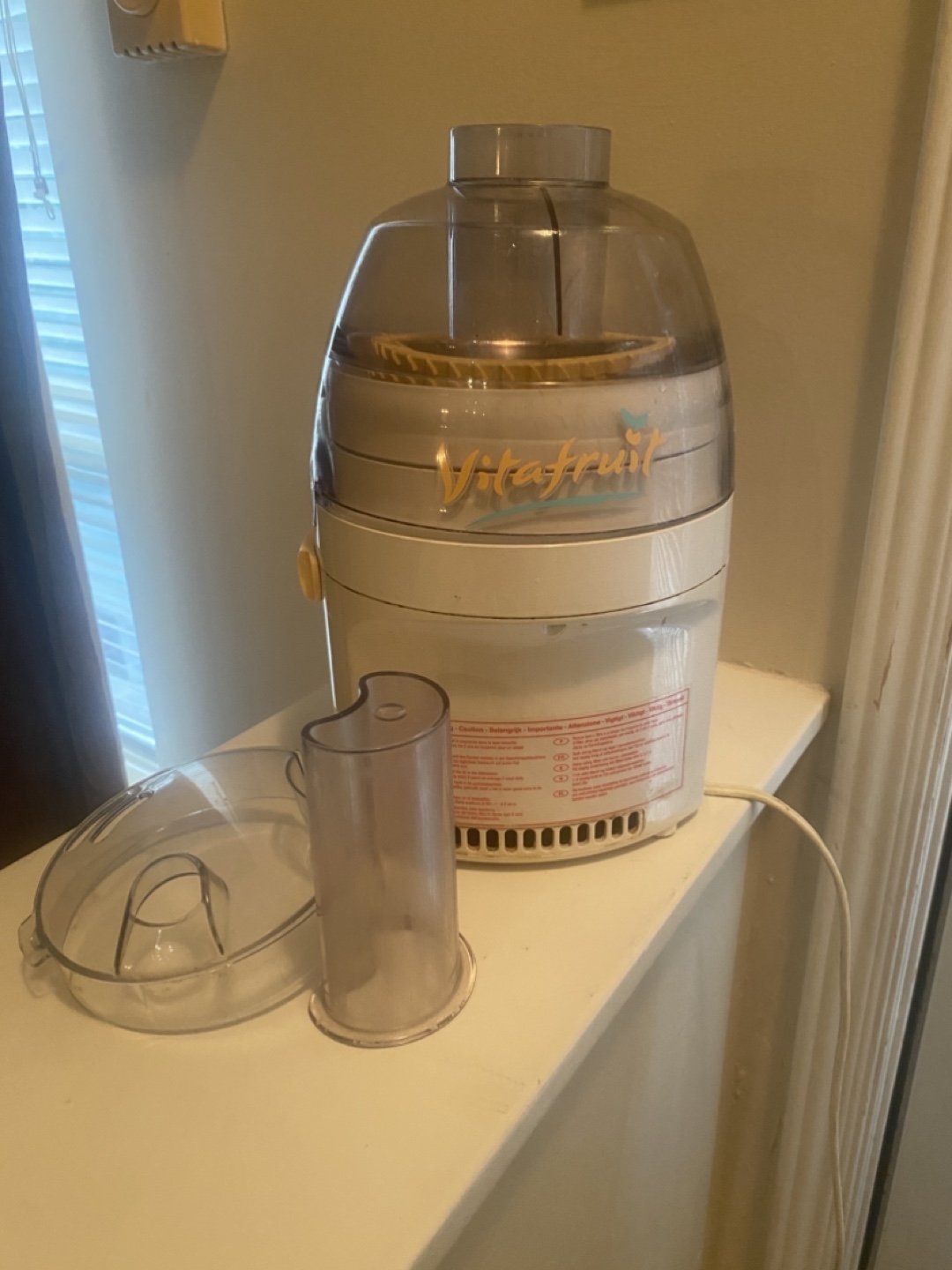 Vintage Moulinex VitaFruit Juicer #freecycle