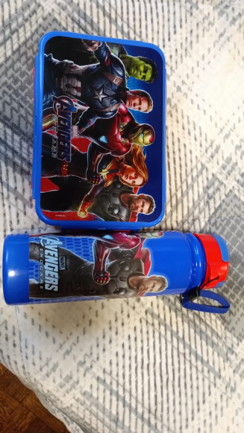 Marvel Avengers Endgame Kids Lunchbox Set #freecycle