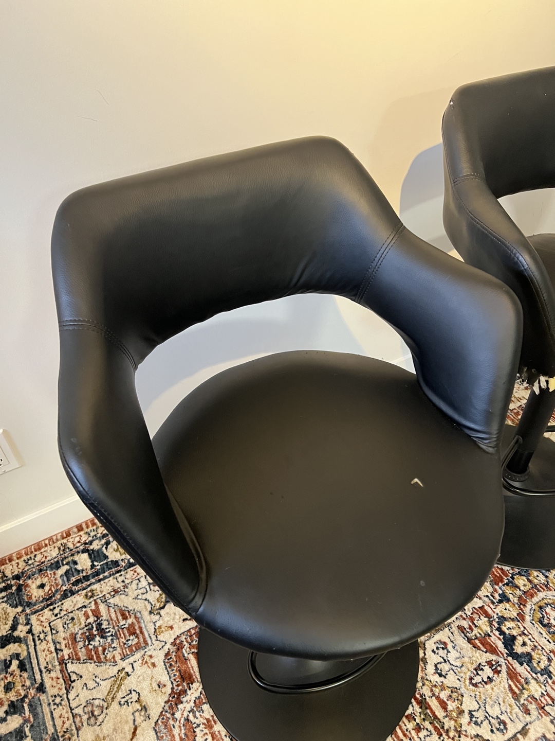 Black Bar Stools - photo 2