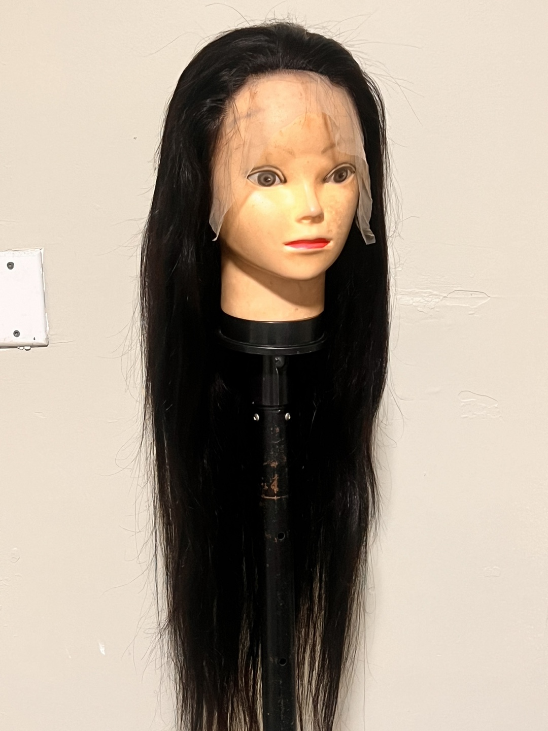 Straight Human Hair Lace Front Wig