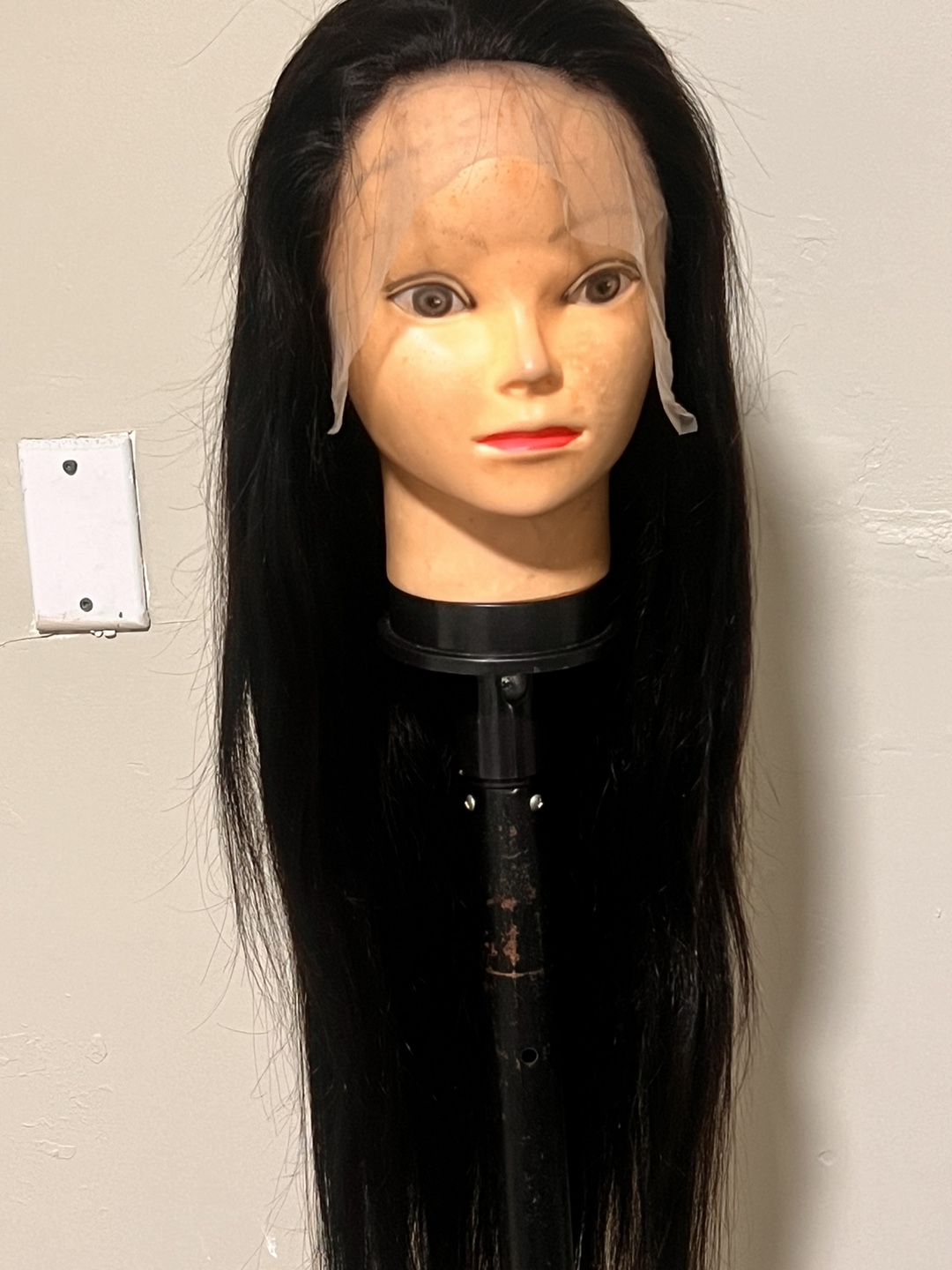 Straight Human Hair Lace Front Wig - photo 2