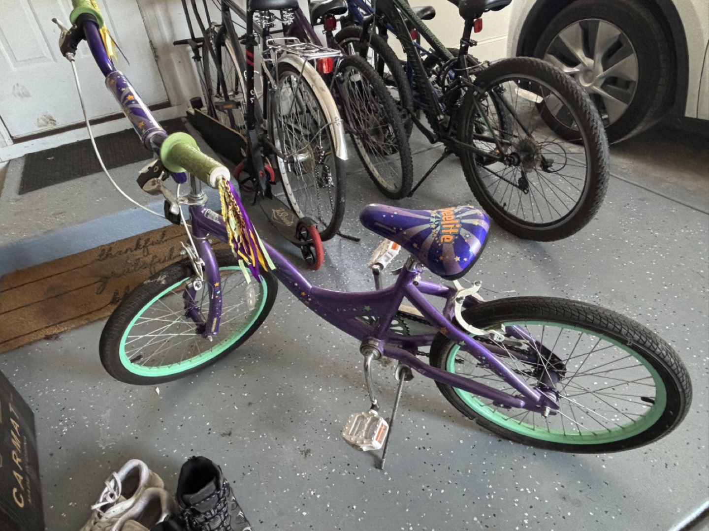 Girls' Bikes & Orange kids Helmet - photo 3