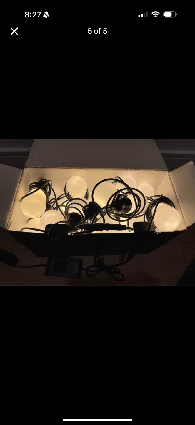 Govee 96ft Outdoor String Lights - photo 5