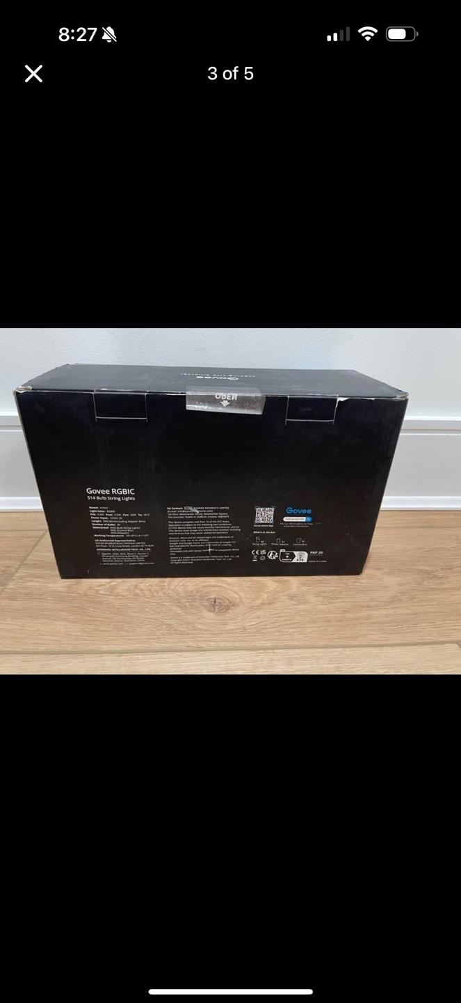 Govee 96ft Outdoor String Lights - photo 3