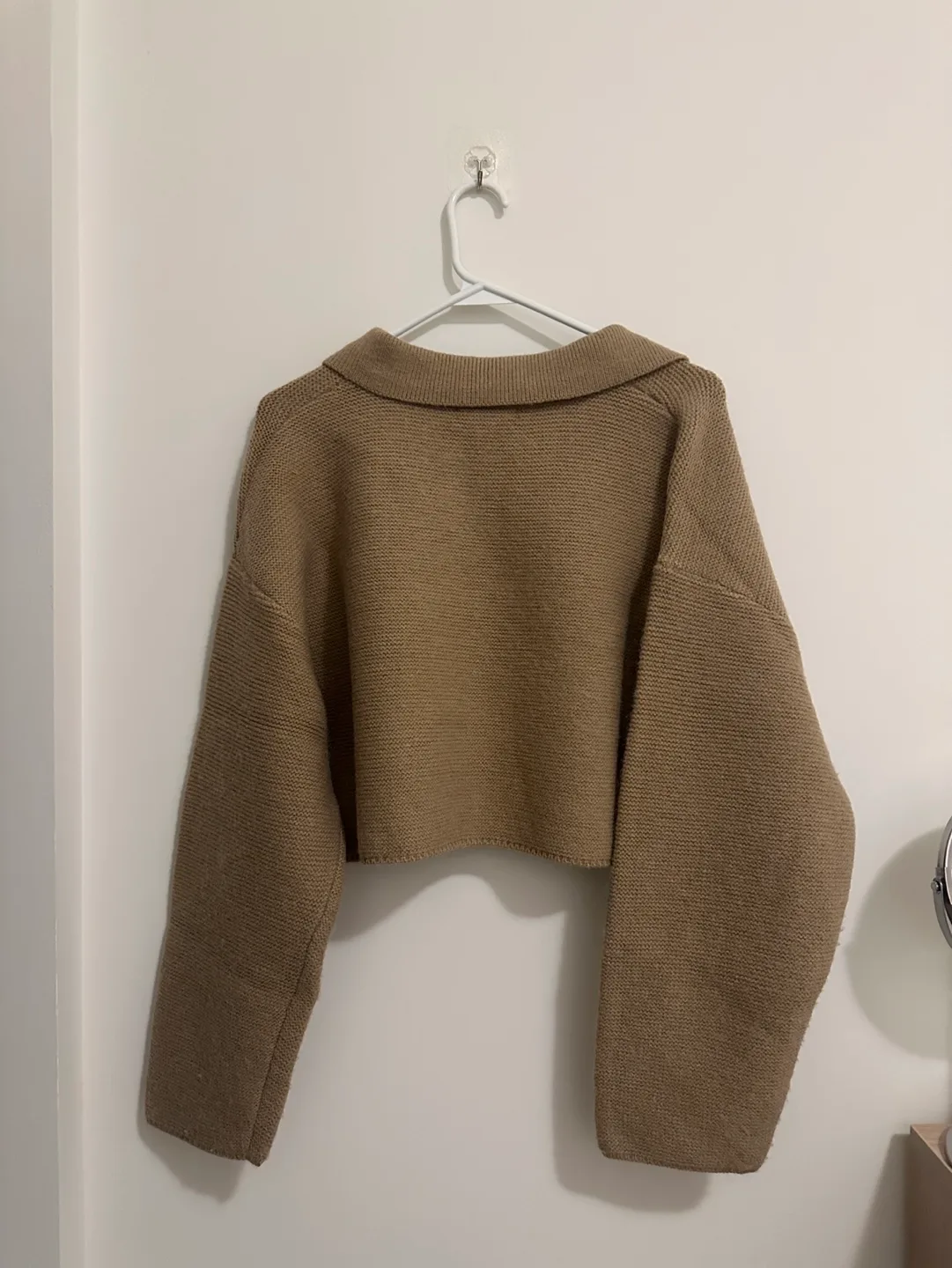 OAK + FORT Cropped Knit Sweater image indicator(2)