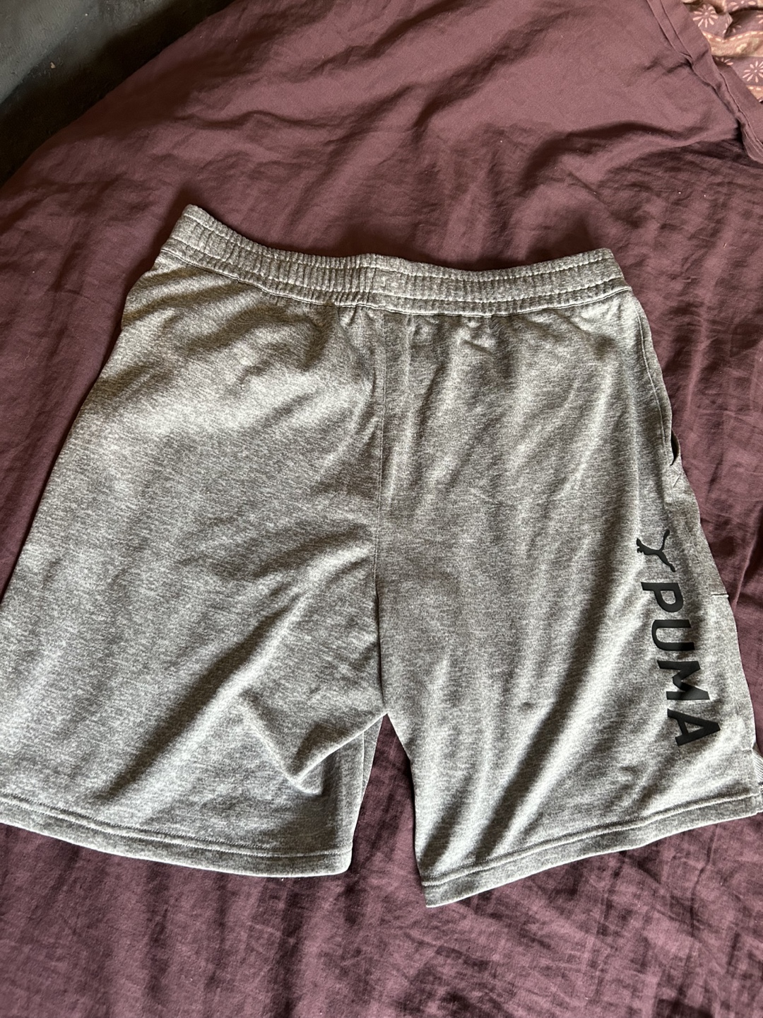 Men's Puma Grey Sweatshorts