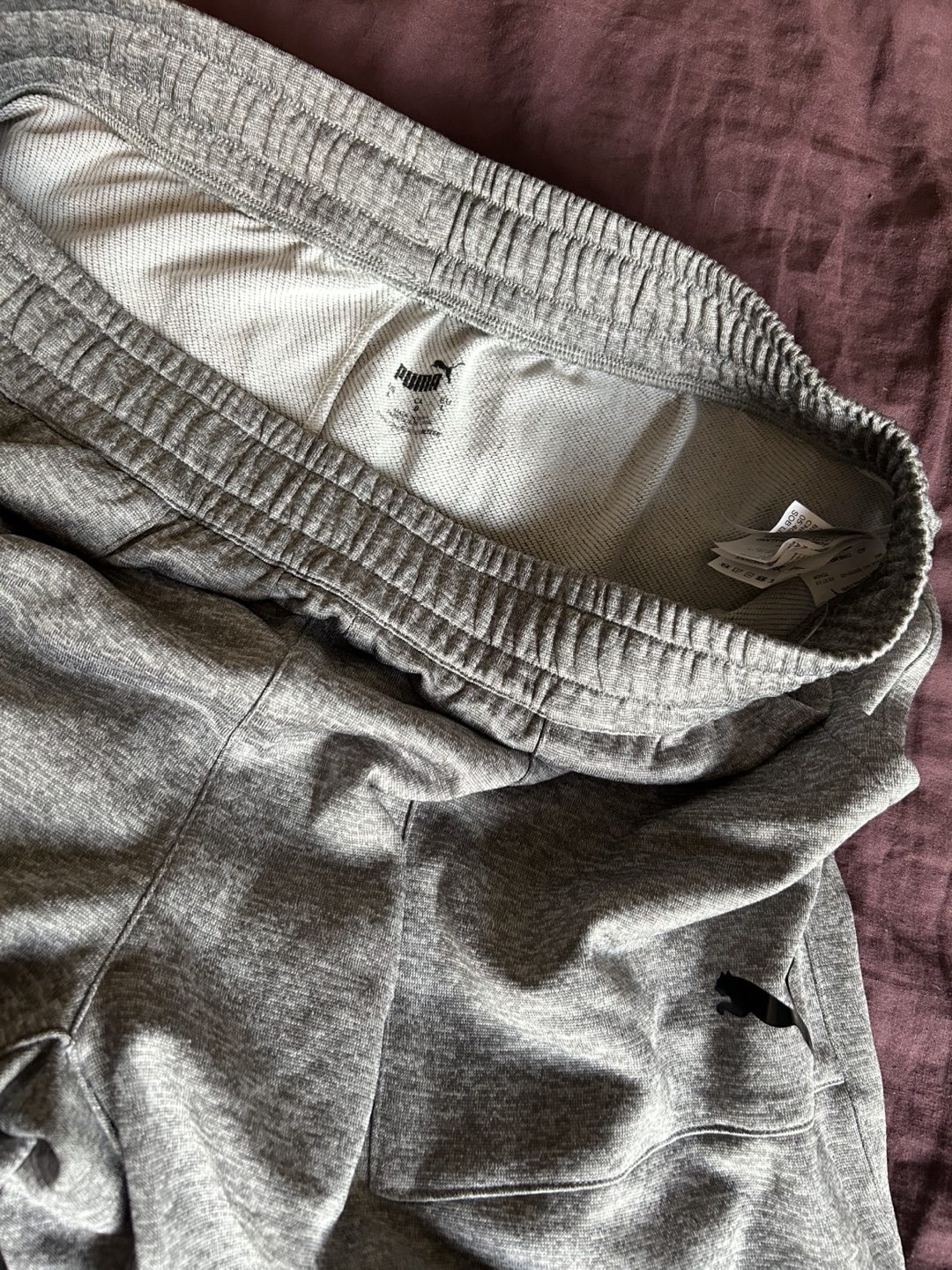 Men's Puma Grey Sweatshorts - photo 2