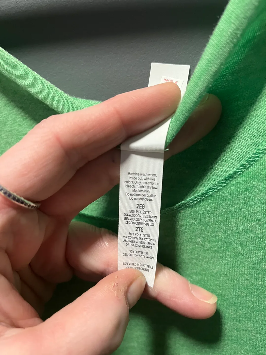 Bella + Canvas Green Tank Top - I'll Bring the Bad Decisions image indicator(2)