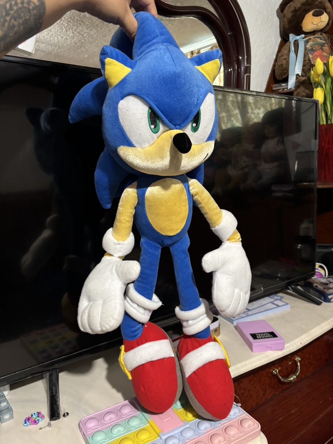 Large Sonic the Hedgehog Plush Toy