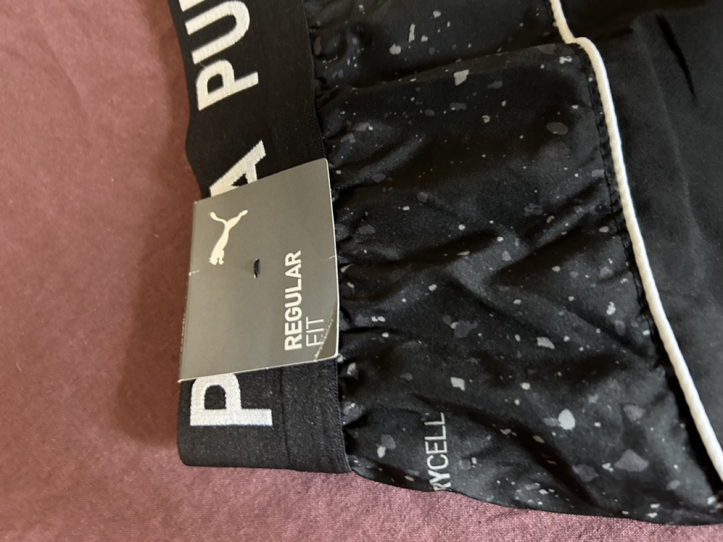Puma Men's Regular Fit Black Shorts Size L - photo 3
