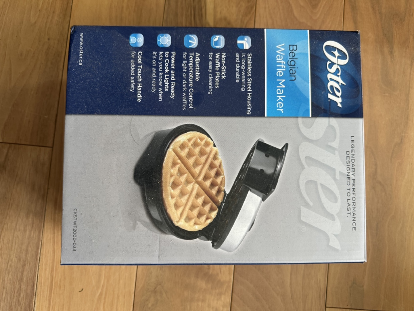 Oster Belgian Waffle Maker - New in Box