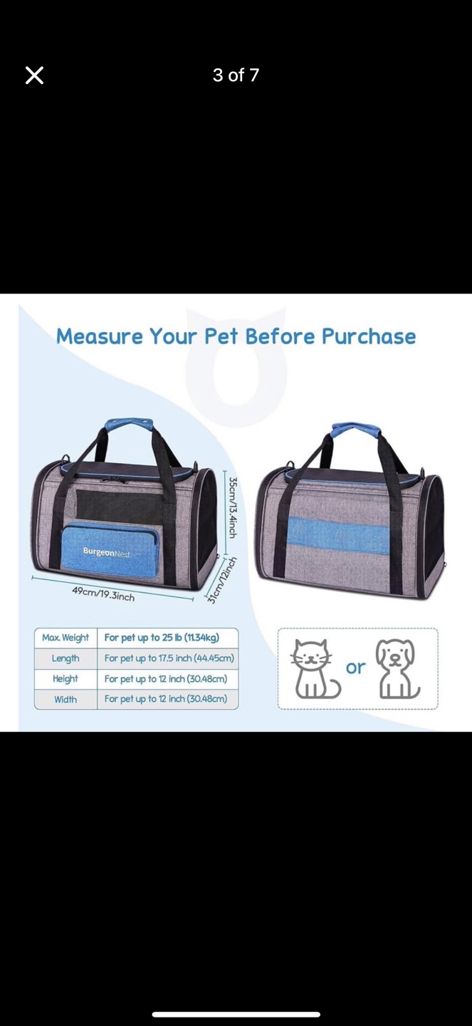 BurgeonNest Pet Carrier Bag - photo 3