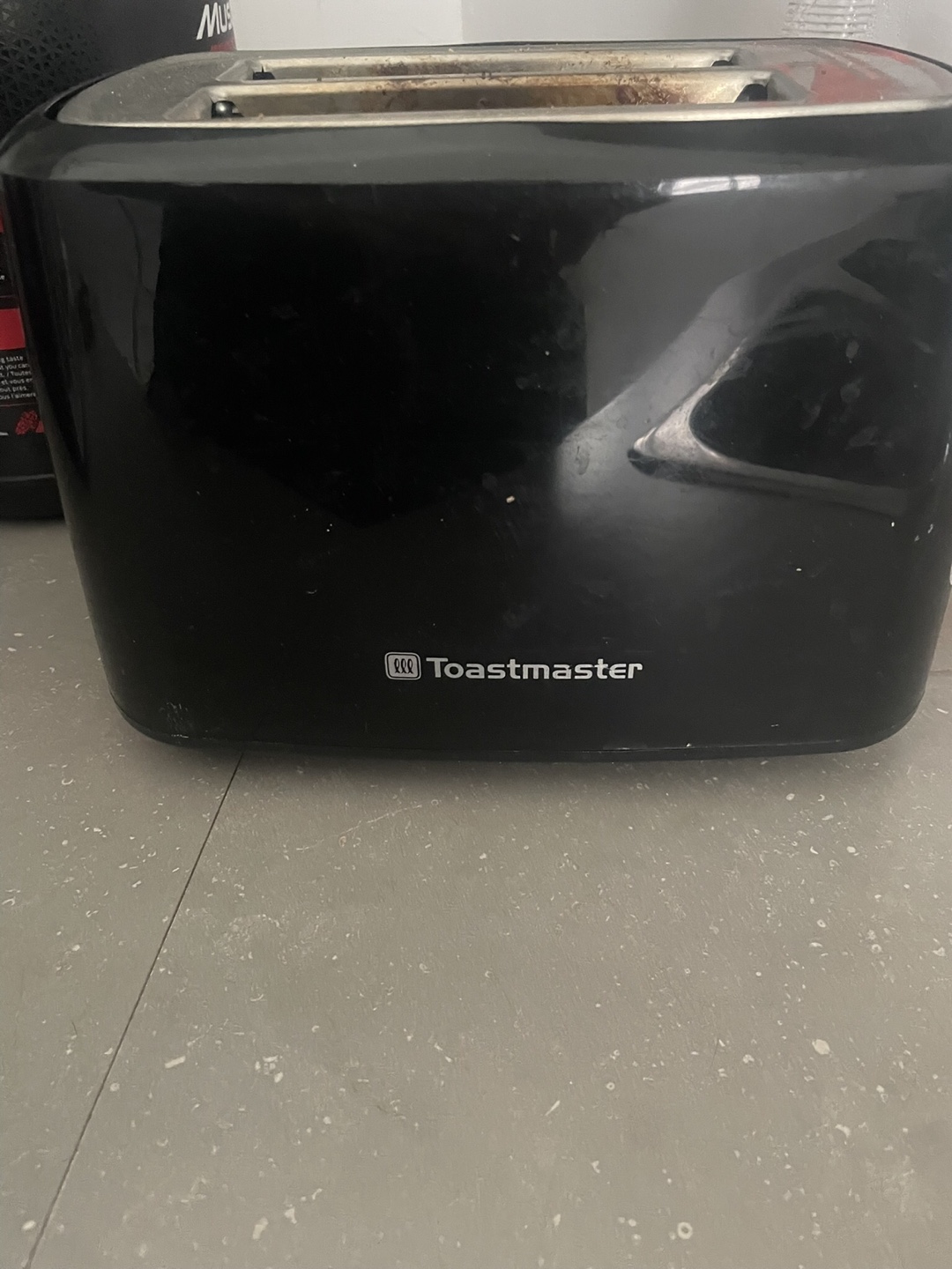 Toastmaster 2-Slice Black Toaster