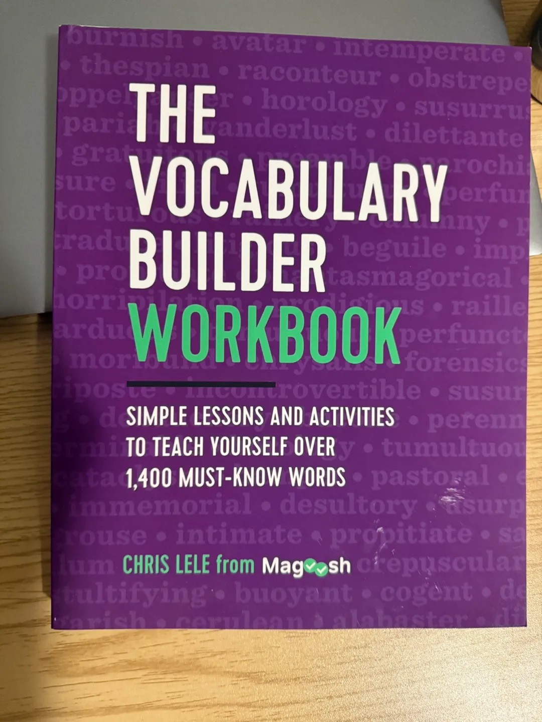 The Vocabulary Builder Workbook by Chris Lele thumbnail