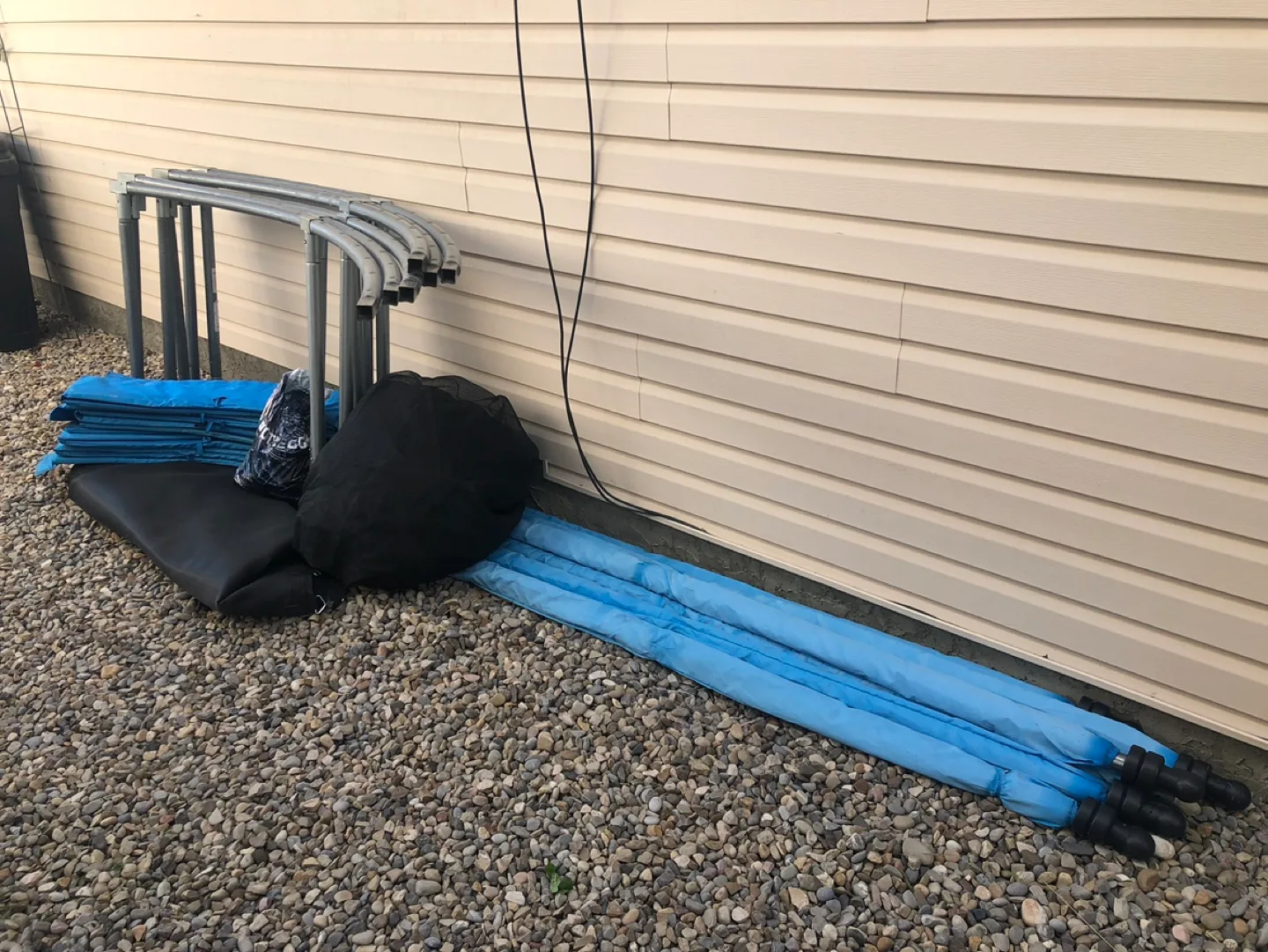 14ft JumpTek Trampoline with Safety Net Enclosure image indicator(5)