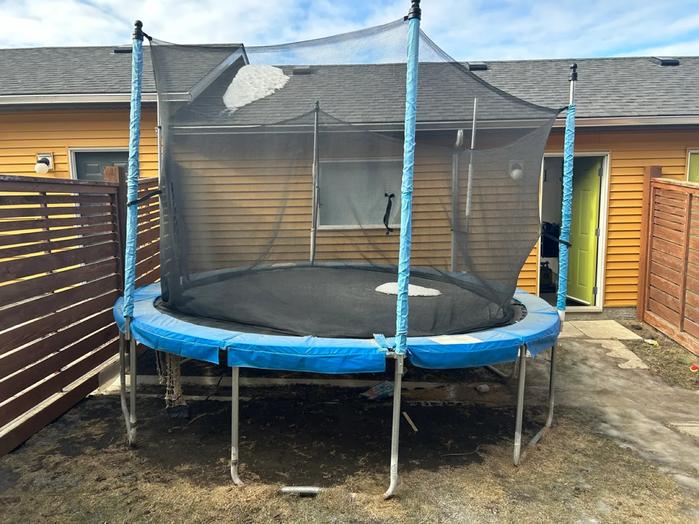 14ft JumpTek Trampoline with Safety Net Enclosure image indicator(2)