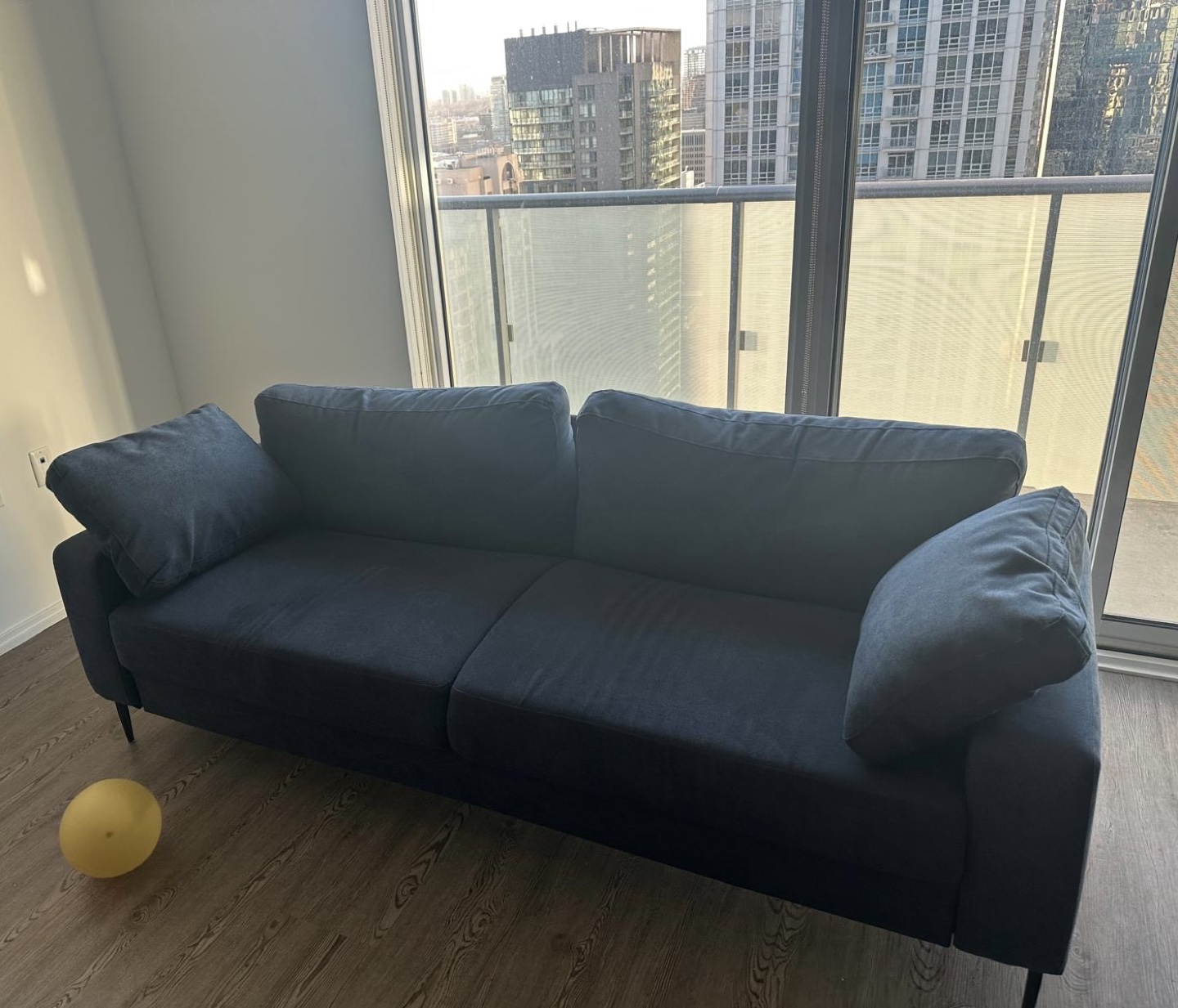 Dark Blue Sofa - photo 3