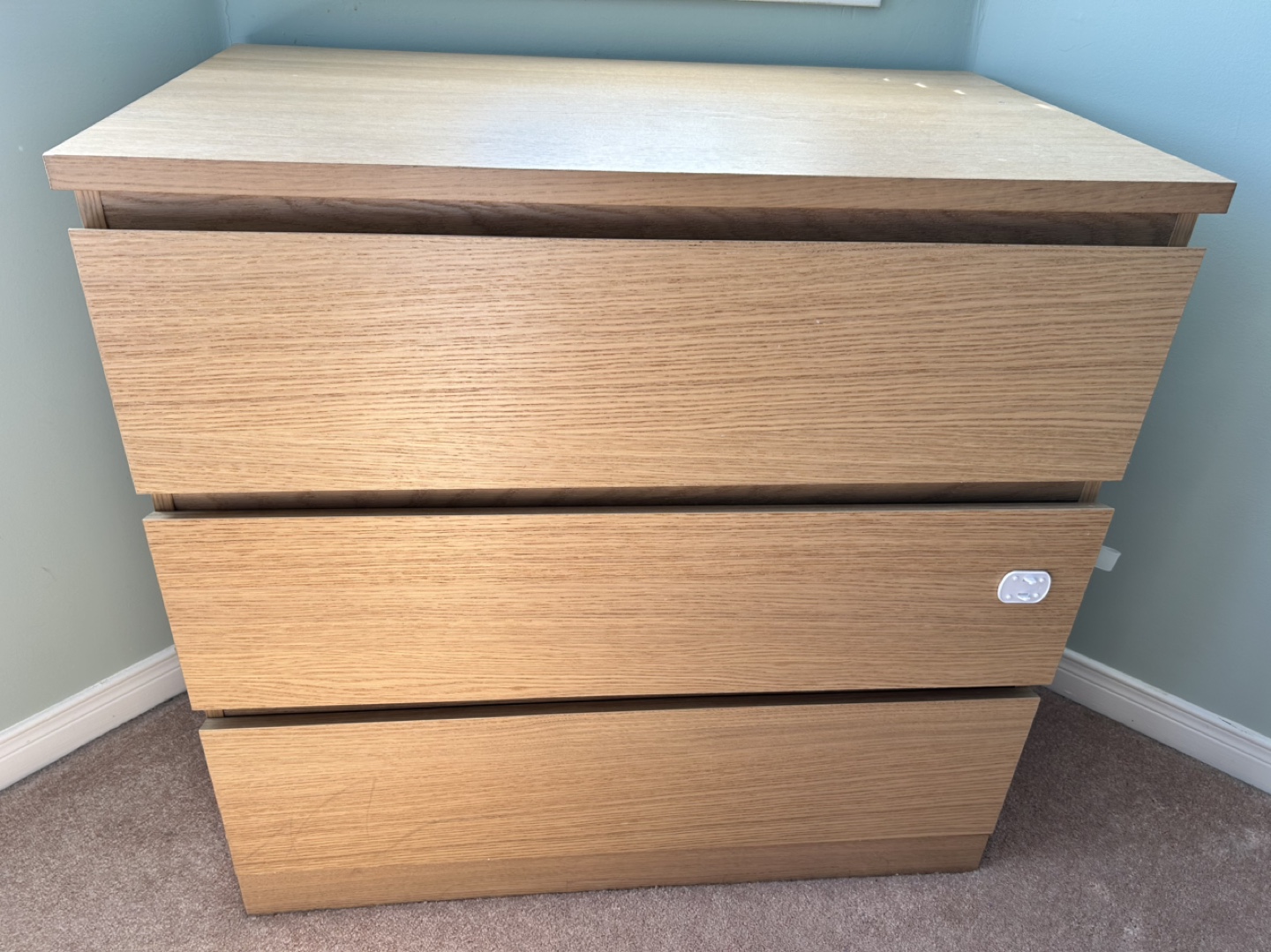 Ikea MALAM 3-drawer chest