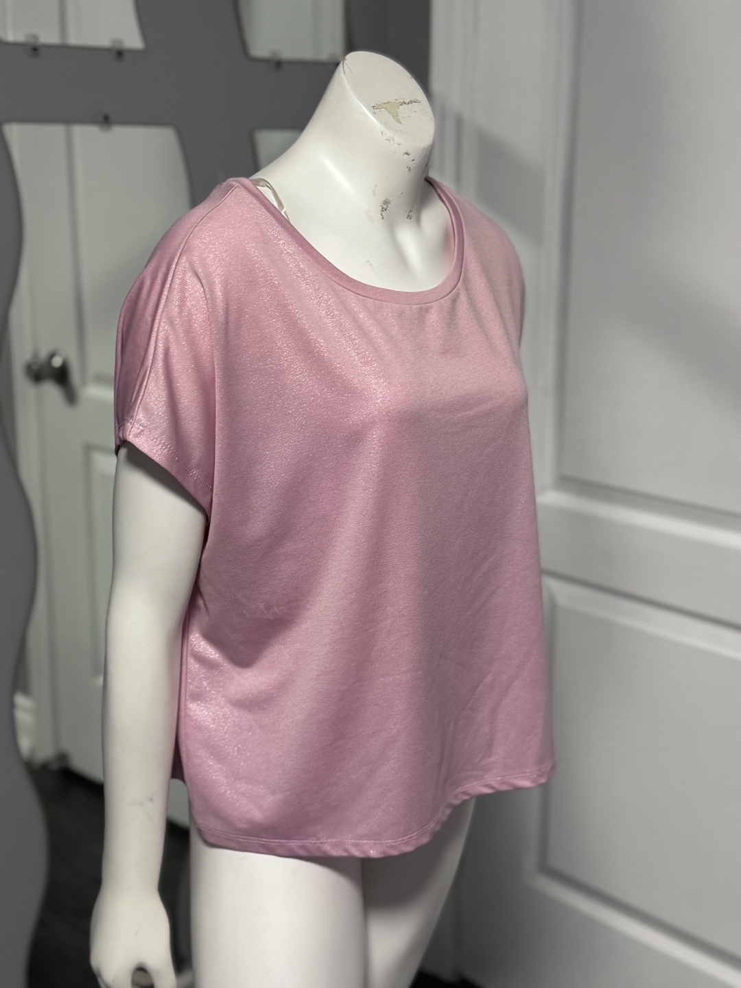 Arden Pink Sparkle Top (Medium) - photo 4