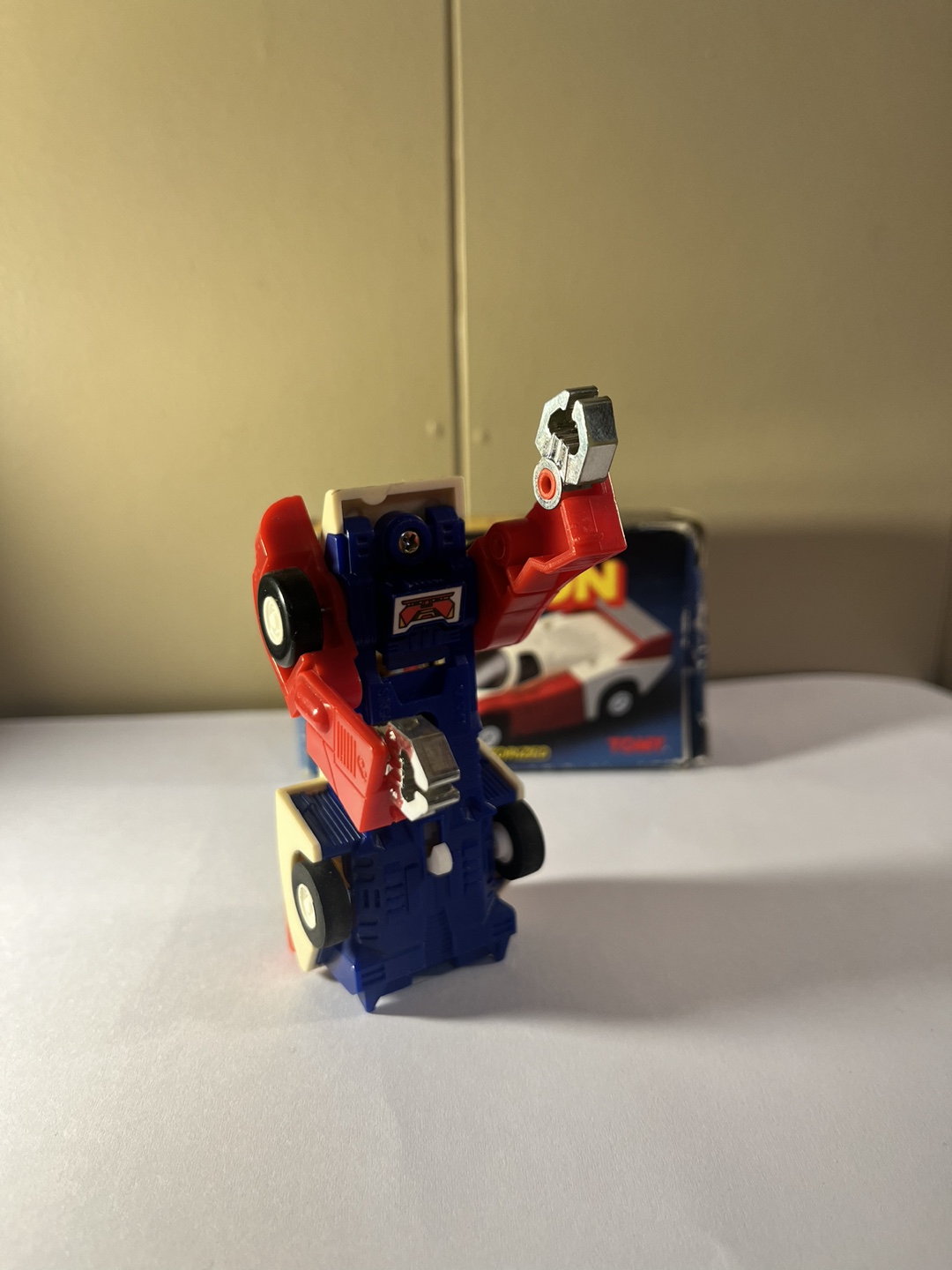 Vintage 1980s Commandrons Motron Transforming Toy Robot Car - photo 2
