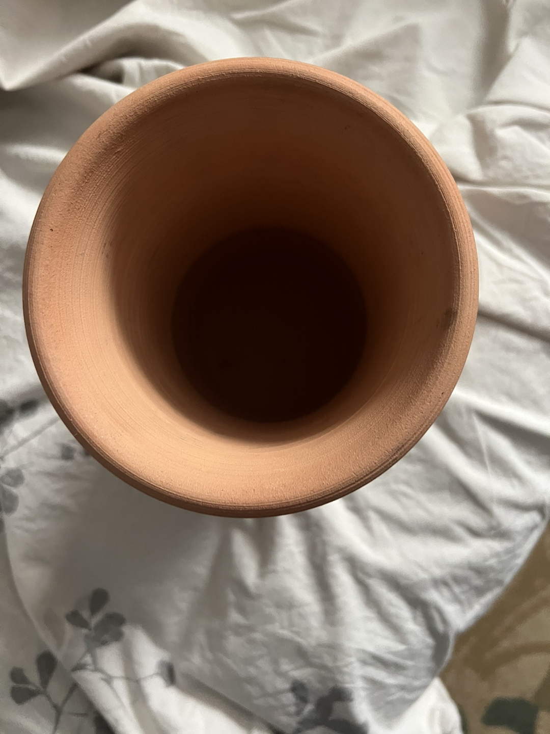 Terracotta wine cooler with Abstract Design - photo 3