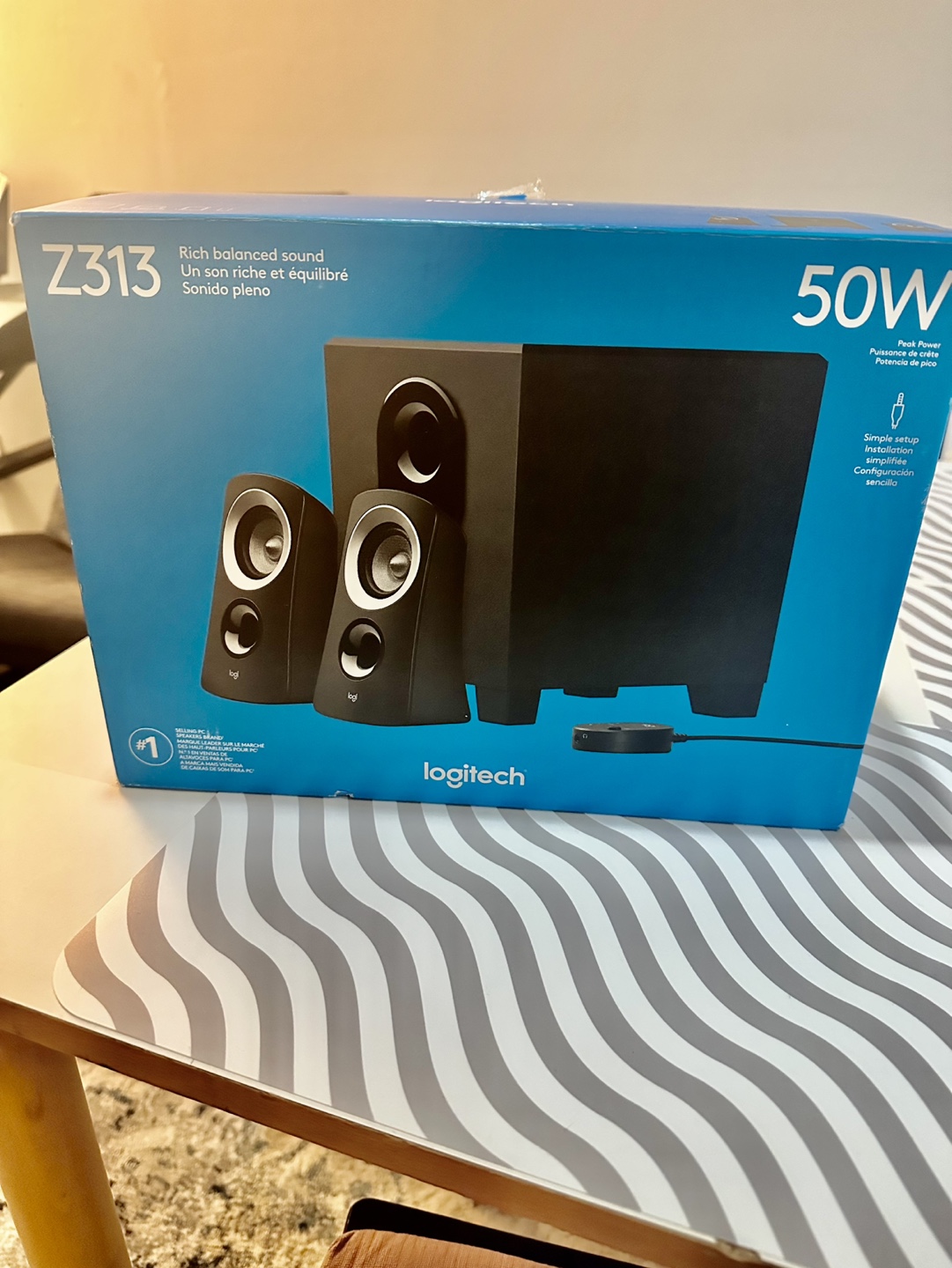 Logitech Z313 50W 2.1 Computer Speakers