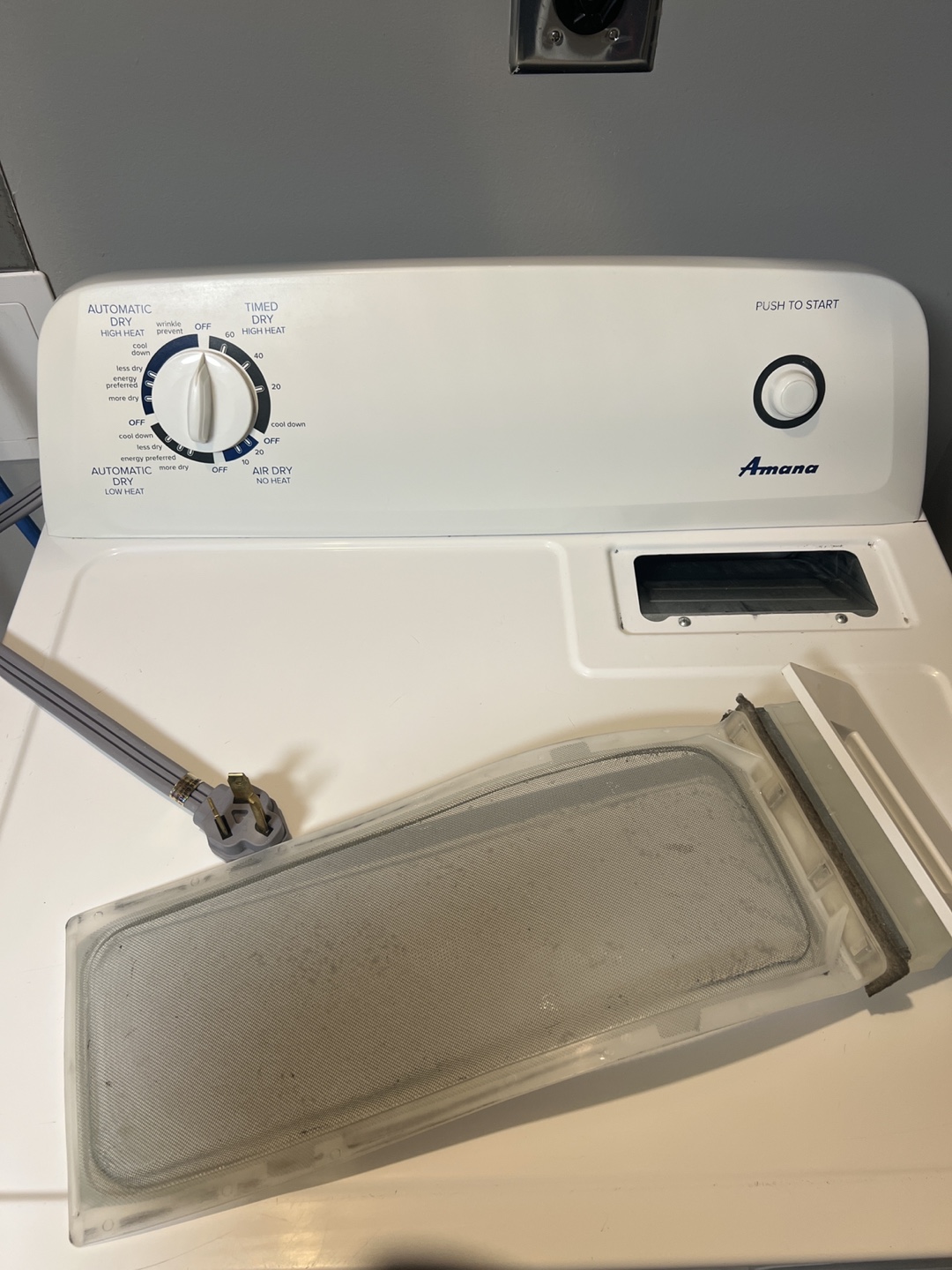 OBO - Amana White Electric Dryer for Sale - photo 5