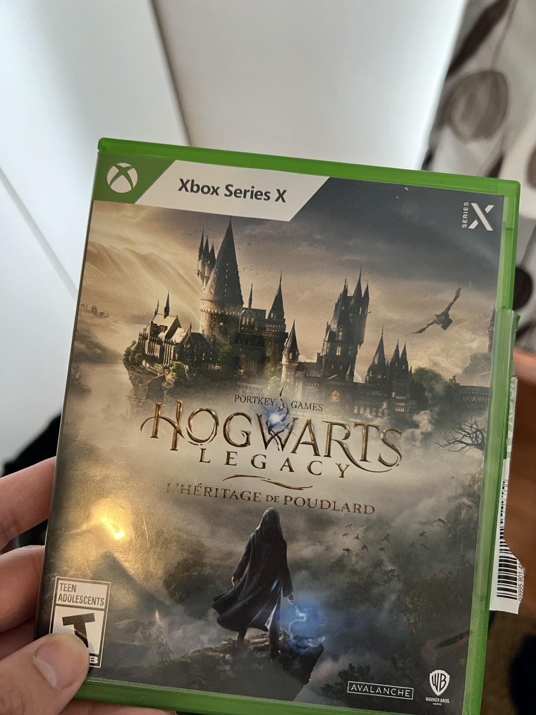 Xbox Series X Console with Hogwarts Legacy and Blue Controller - photo 3