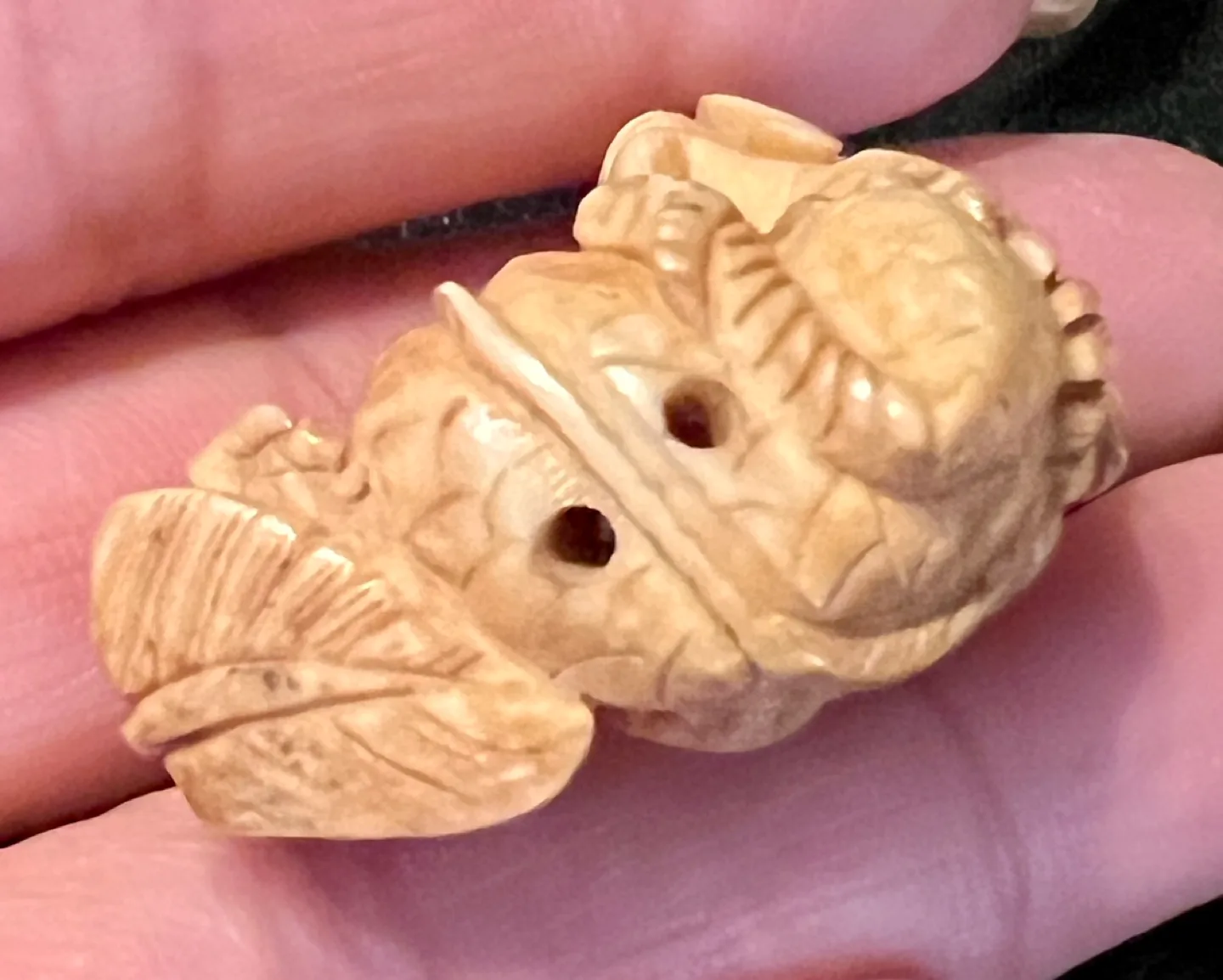 Antique Japanese ivory Netsukew figurines image indicator(7)