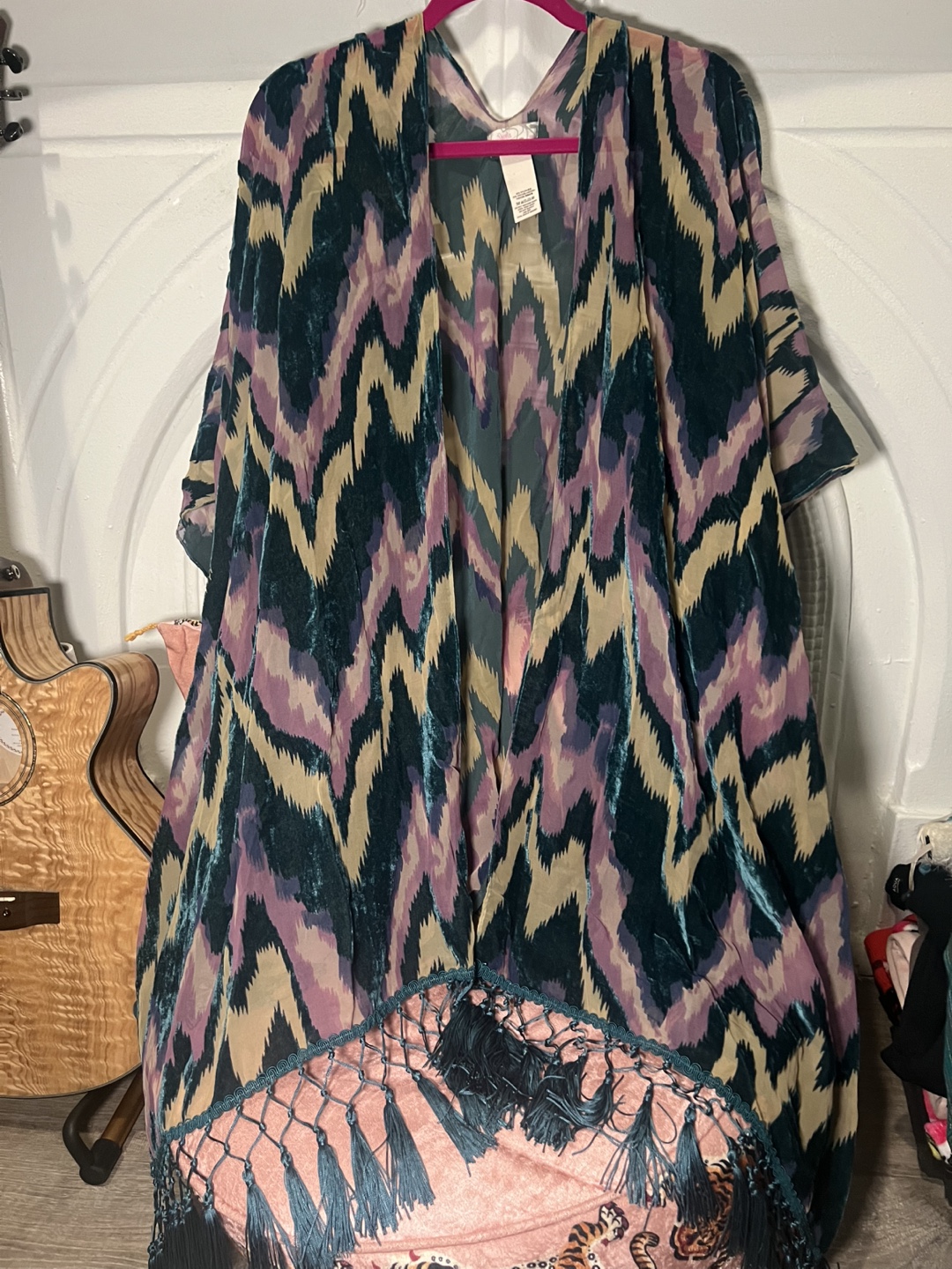 Free People Velvet Kimono Cardigan - photo 2