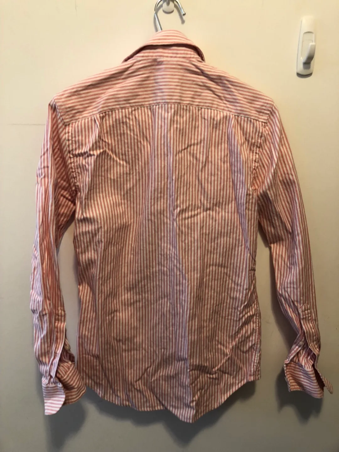 Club Monaco Men's Slim Fit Striped Dress Shirt - XS image indicator(2)