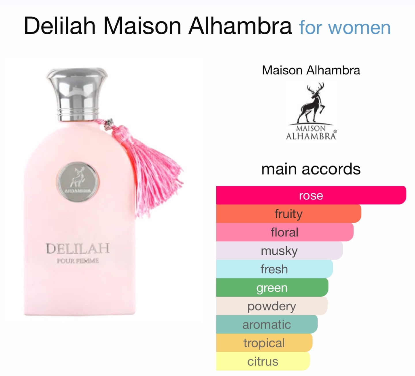Maison Alhambra Delilah Pefume EDP - photo 4