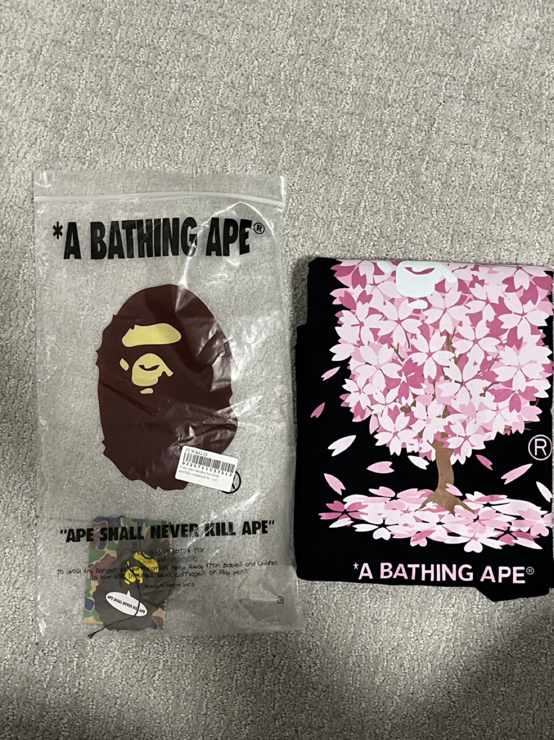 A Bathing Ape Cherry Blossom Graphic Tee - photo 3