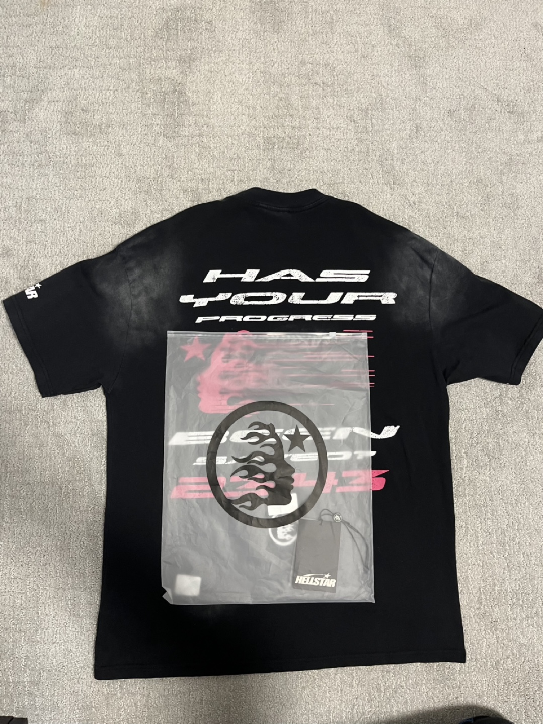 Hellstar T-Shirt - Black Graphic Tee - photo 3