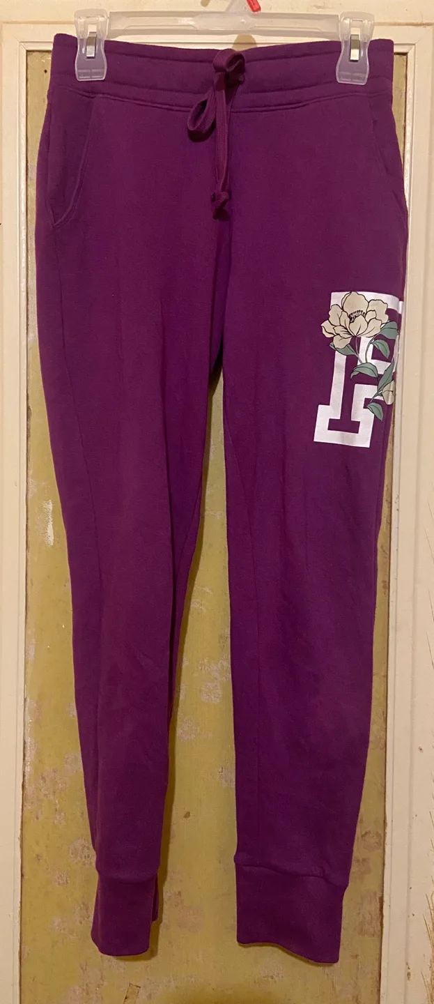 PINK VS Cowl Neck Sweatshirt matching sweatpants szXS image indicator(5)